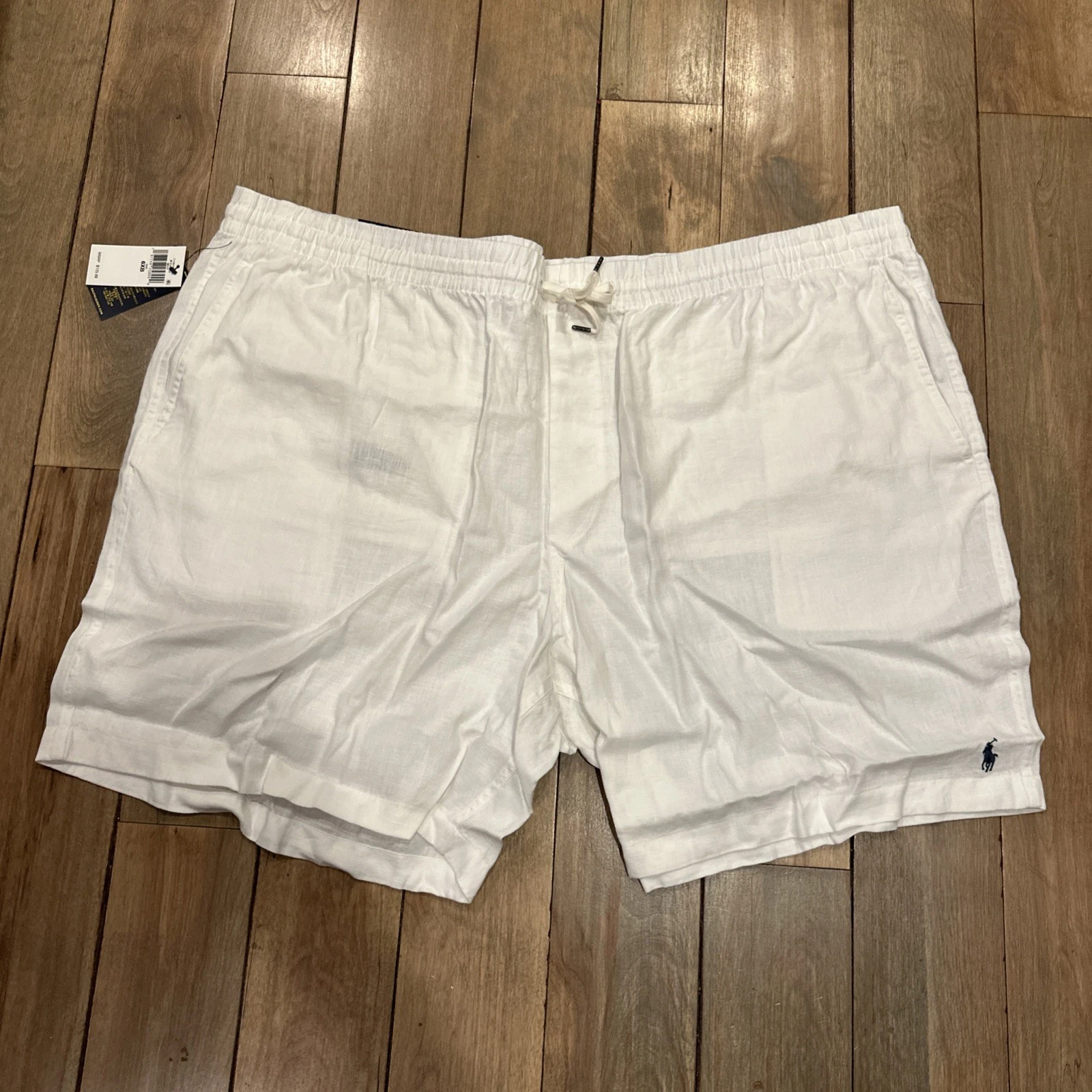 Polo Ralph Lauren Classic Linen Shorts Size 6XB White NWT
Opens in a new window or tab