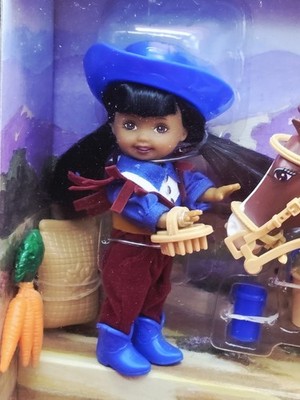 2001 Mattel Barbie Cowgirl Kelly & Pony Toys Are Us Exclusive
