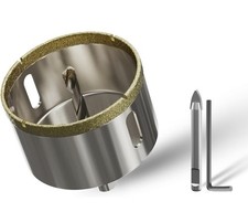 2 inch Diamond Hole Saw 50mm Ceramic Tile Drill Bit Center Pilot for Stone Glass