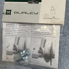 Burley Hitch Alt Adapter for solid axle [ssg]