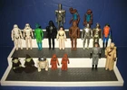 Star Wars 19 Piece Vintage Lot 1977 Assorted Figures Made In Hong Kong
