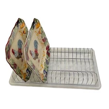 Stainless steel plates drying rack 16.5 L in x 9 W in x 2 H in