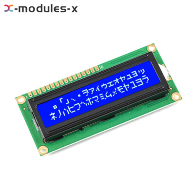 5Pcs 1602 16x2 Character LCD Display Module HD44780 Controller Blue For Arduino