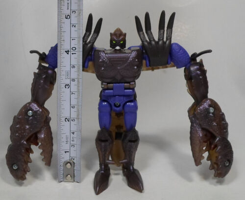 HASBRO VTG 1997 TRANSFORMERS BEAST WARS TRIPREDACUS SEA CLAMP 100% COMPLETE - Picture 2 of 18