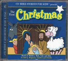 CD Bible Stories For Kids: The First Christmas - Audio CD - VERY GOOD