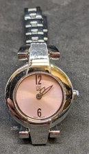 Women's Stainless Steel Pink Dial ESQ Wrist Watch - E5304
