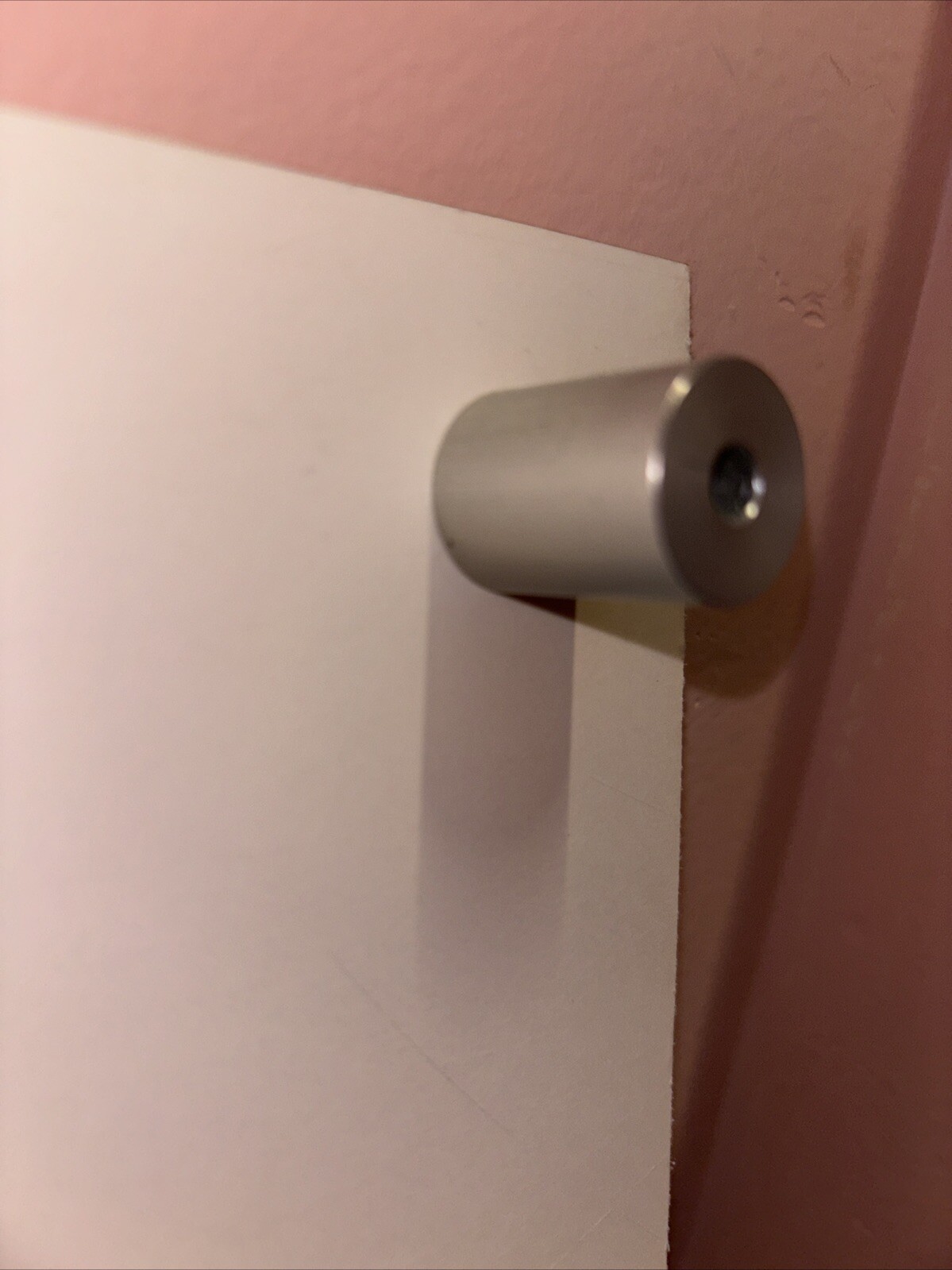 VS PINK Polka Dot & Striped Dog Display sign Nice Size18x18  RARE