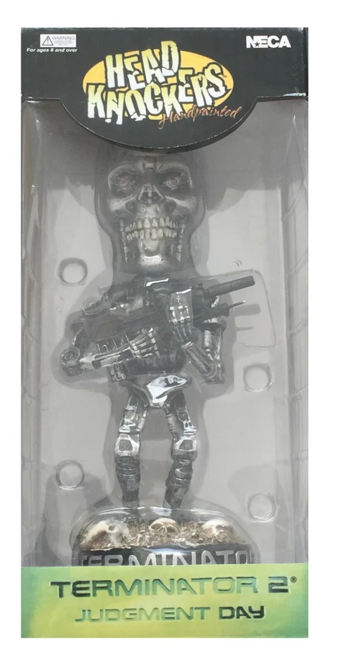 Figura de acción coleccionable NECA 7" Head Knocker Terminator 2 Judgment Day Foto 2 de 4