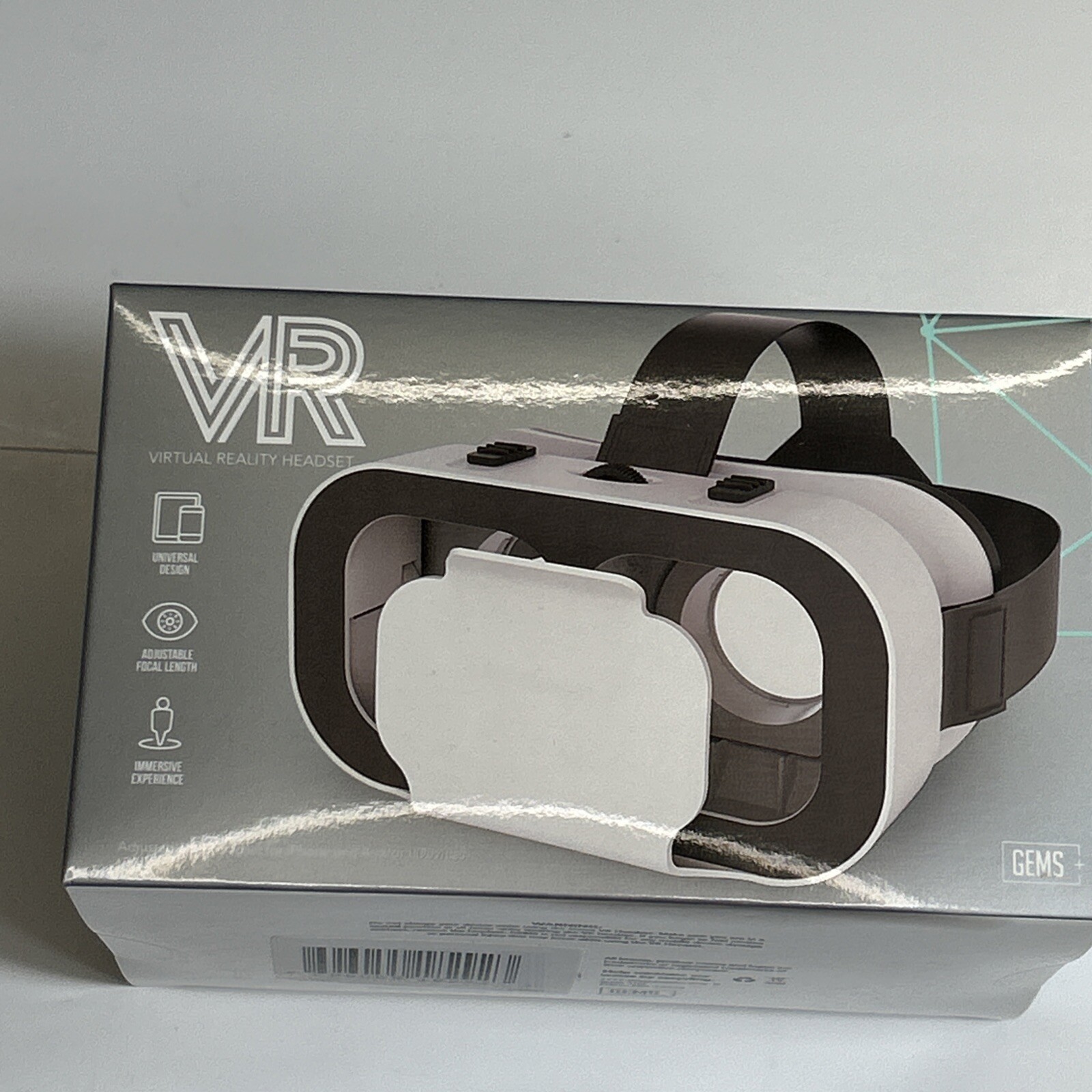 VR Headset for Smartphones – 3D Virtual Reality Glasses Compatible with iPhone Android-image