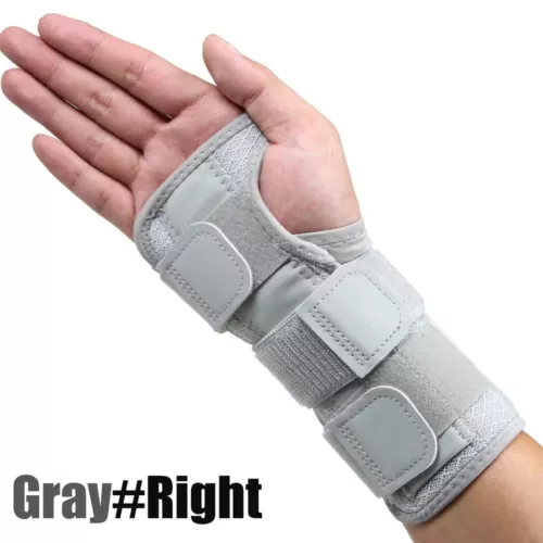 Handgelenk Handbandage Unterstützung Karpaltunnel Verstauchung Arthritis Fitnessstudio Schiene rechts/links - Bild 16 von 20