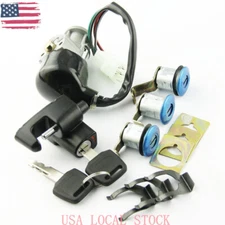 Ignition Switch Seat Lock Key Set For Honda 35010-KS4-711 CN250 Helix 1986-2007