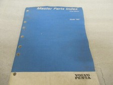 PM224 1995 Volvo Penta "MD" Final Edition Master Parts Index Manual 7796800-6