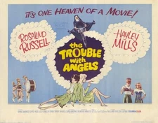 THE TROUBLE WITH ANGELS Movie POSTER 11x14 Hayley Mills June Harding Rosalind