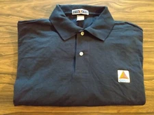 CITGO Polo Shirt Men's blue  2XL Fuel Gas Station Employee Uniform Petrol -NEW