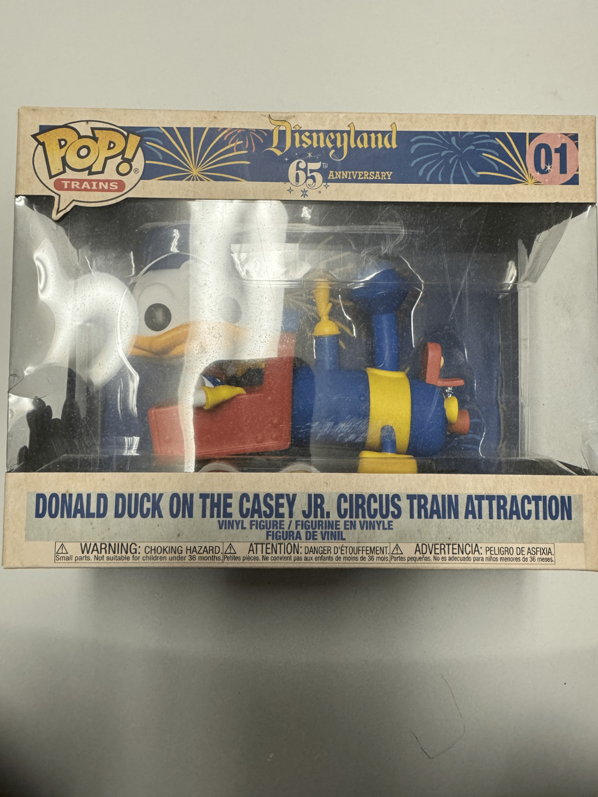 Funko Pop! Trains! Disneyland 65Th: Donald Duck Casey Jr Circus Train