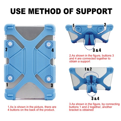 Tablet Cover Case Shockproof Silicone Shell For Lenovo Tab M7 M8 M10 E7 E8 E10 - Picture 34 of 50