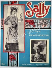 Sally Music By Williams/Alstyne Art By De Takacs 1906 Antique sheet music LF