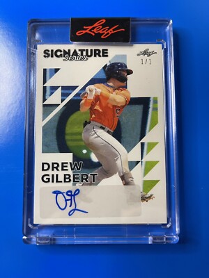 2023 Leaf Signature Series DREW GILBERT Auto Autograph 1/1 | eBay