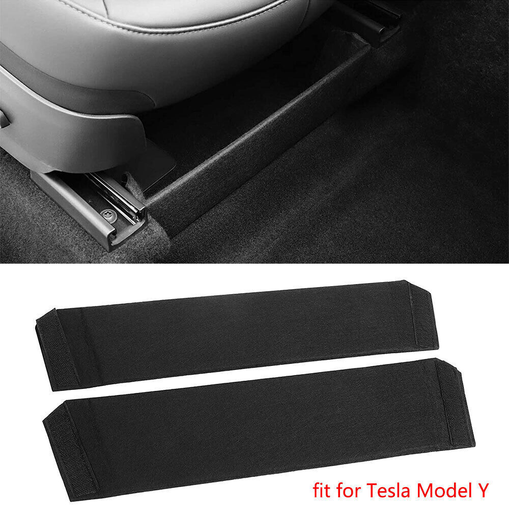 2* Under Seat Storage Organizer Divider For Tesla Model Y 2021 Waterproof