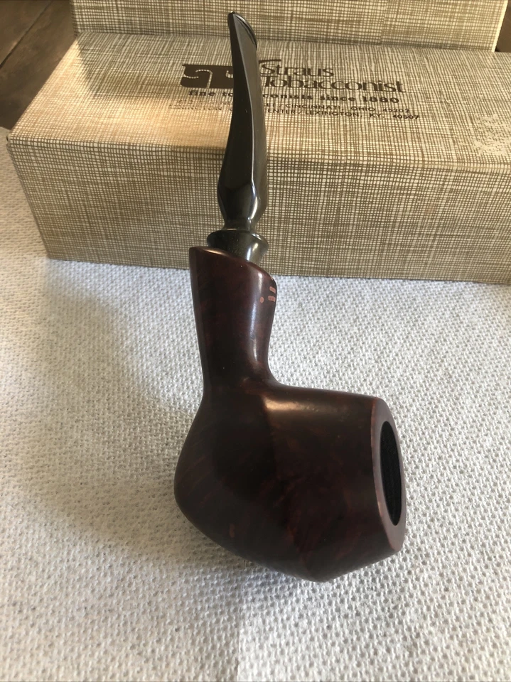 Pipa para fumar tabaco Straus Wood "Apple Luxury" madera, ~ 6,25" Foto 2 de 4