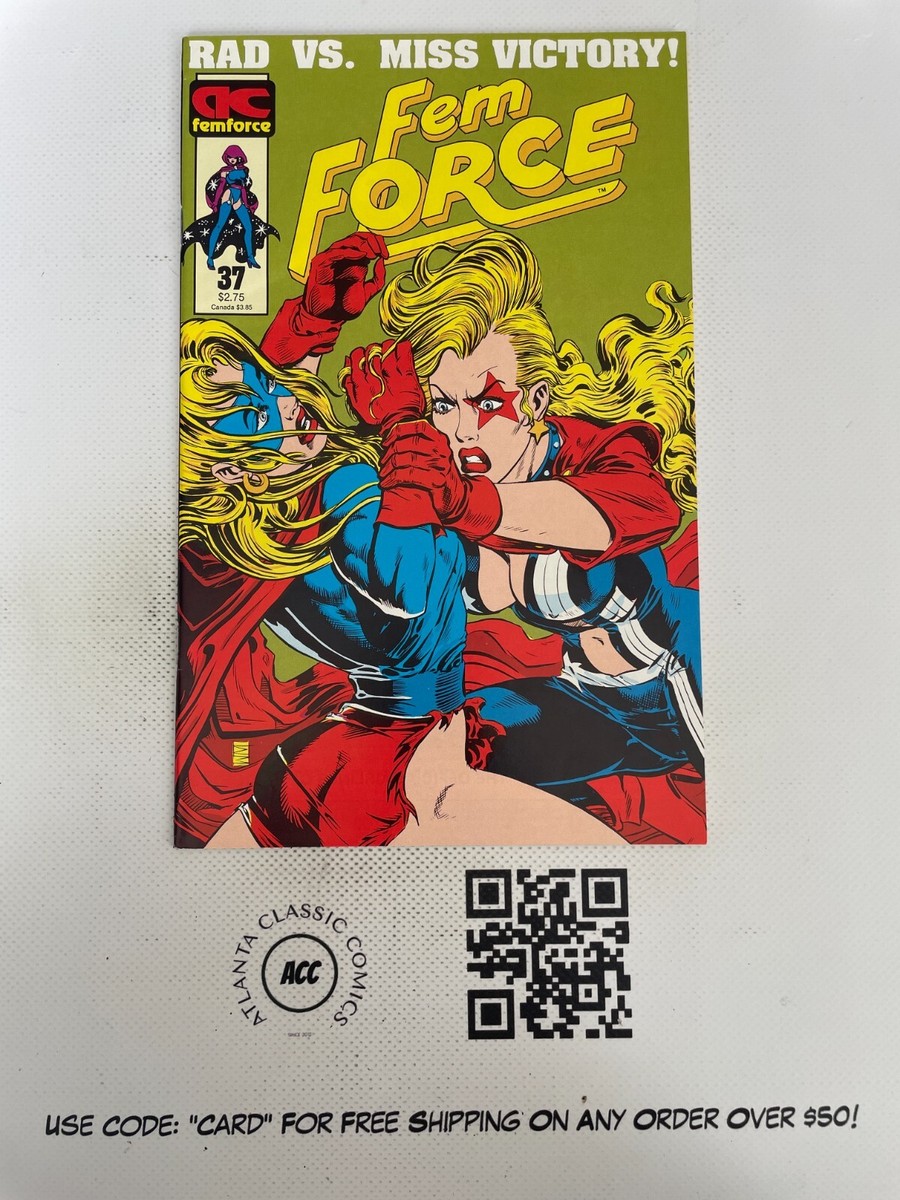 Fem Force # 37 NM AC Femforce Comic Book Rad Vs. Miss