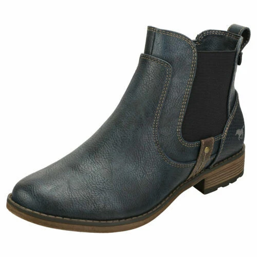 Botas de mujer azules Mustang