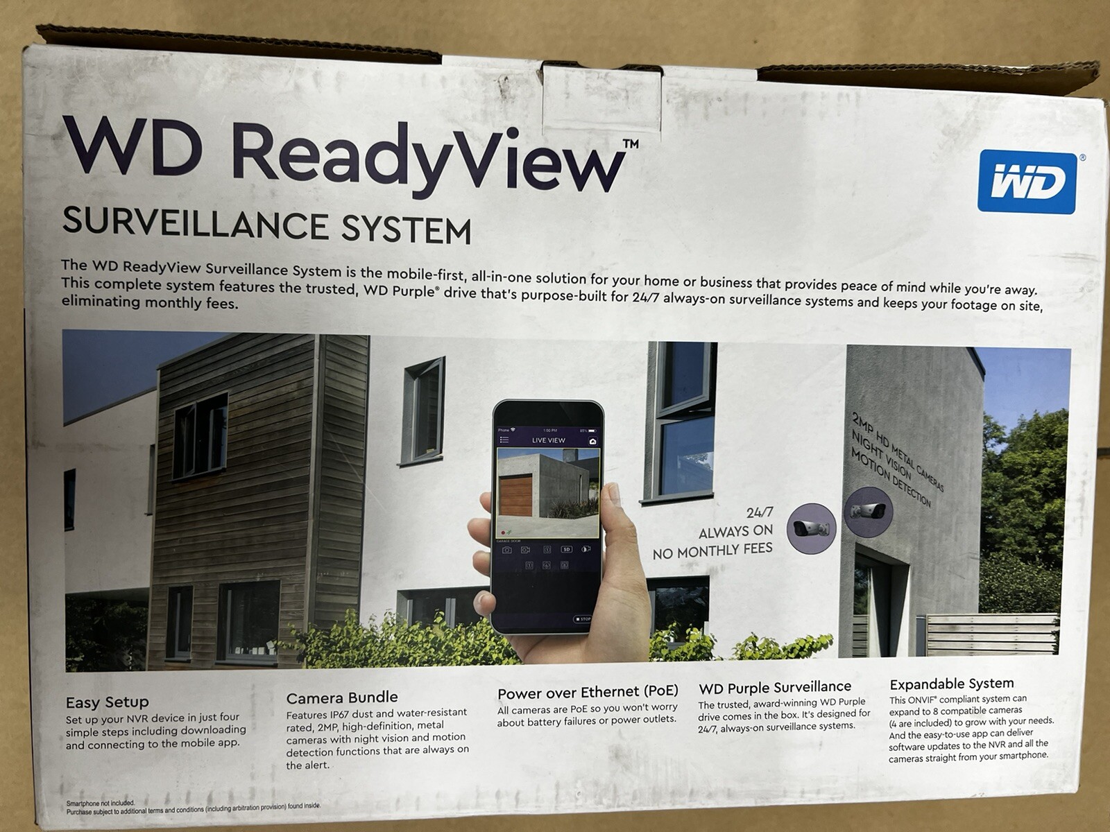 WD Readyview Surveillance System - 4 Cameras Bundle