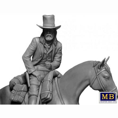 MASTER BOX 35204 Scale Figure 1:35 Outlaw. Gunslinger series №2. Gentleman Jim - Picture 4 of 7