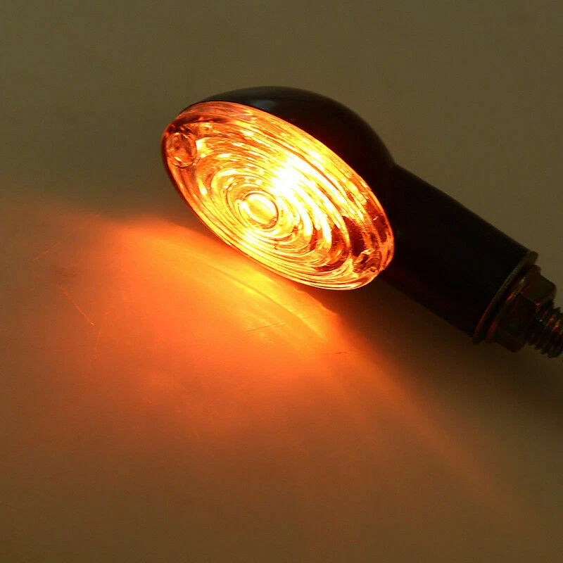 2 шт. универсальные мигающие лампы для указателей поворота мотоцикла мотокросса грязи велосипеда - Изображение 3 из 4