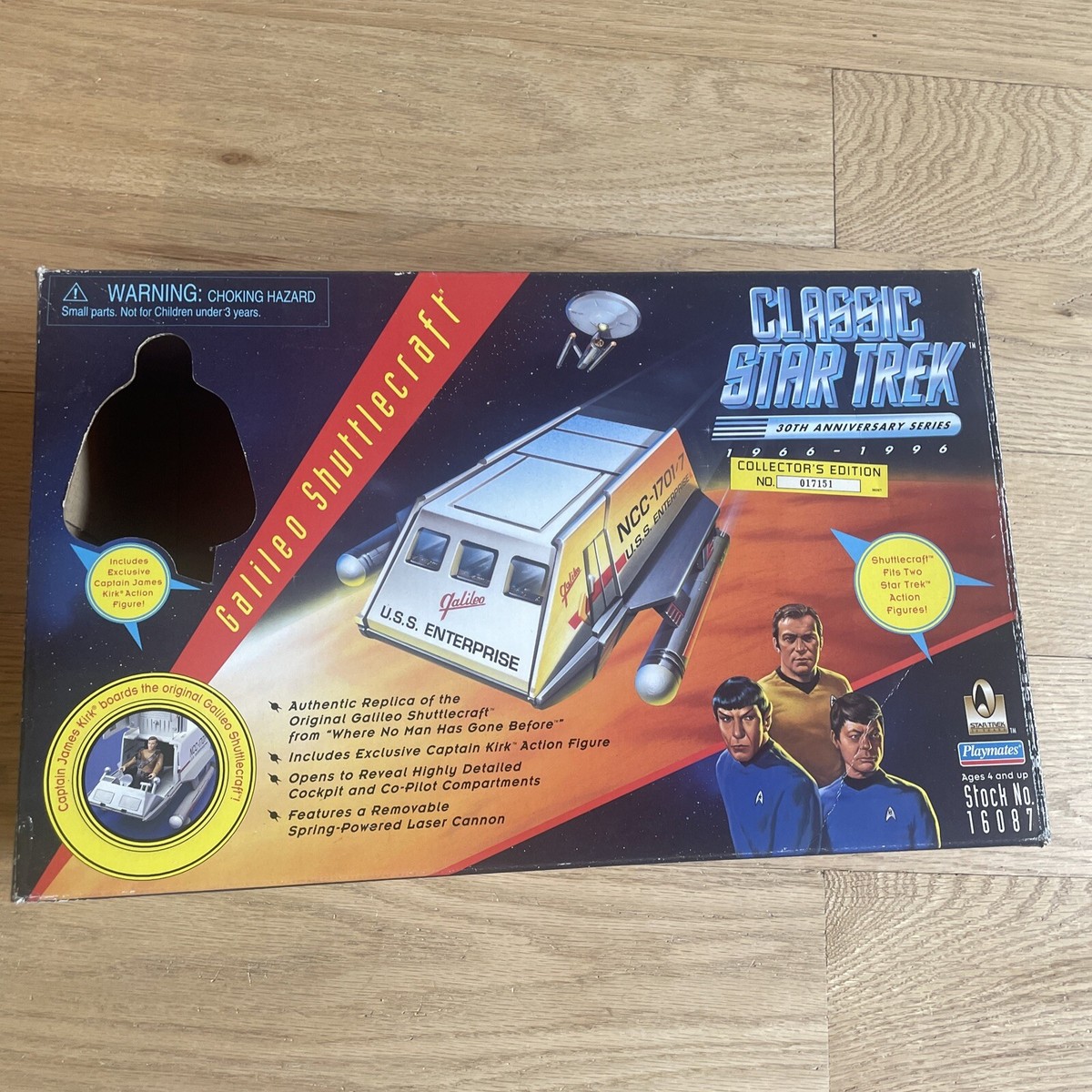 Vintage Star Trek USS Enterprise, Communicator, shuttlecraft
