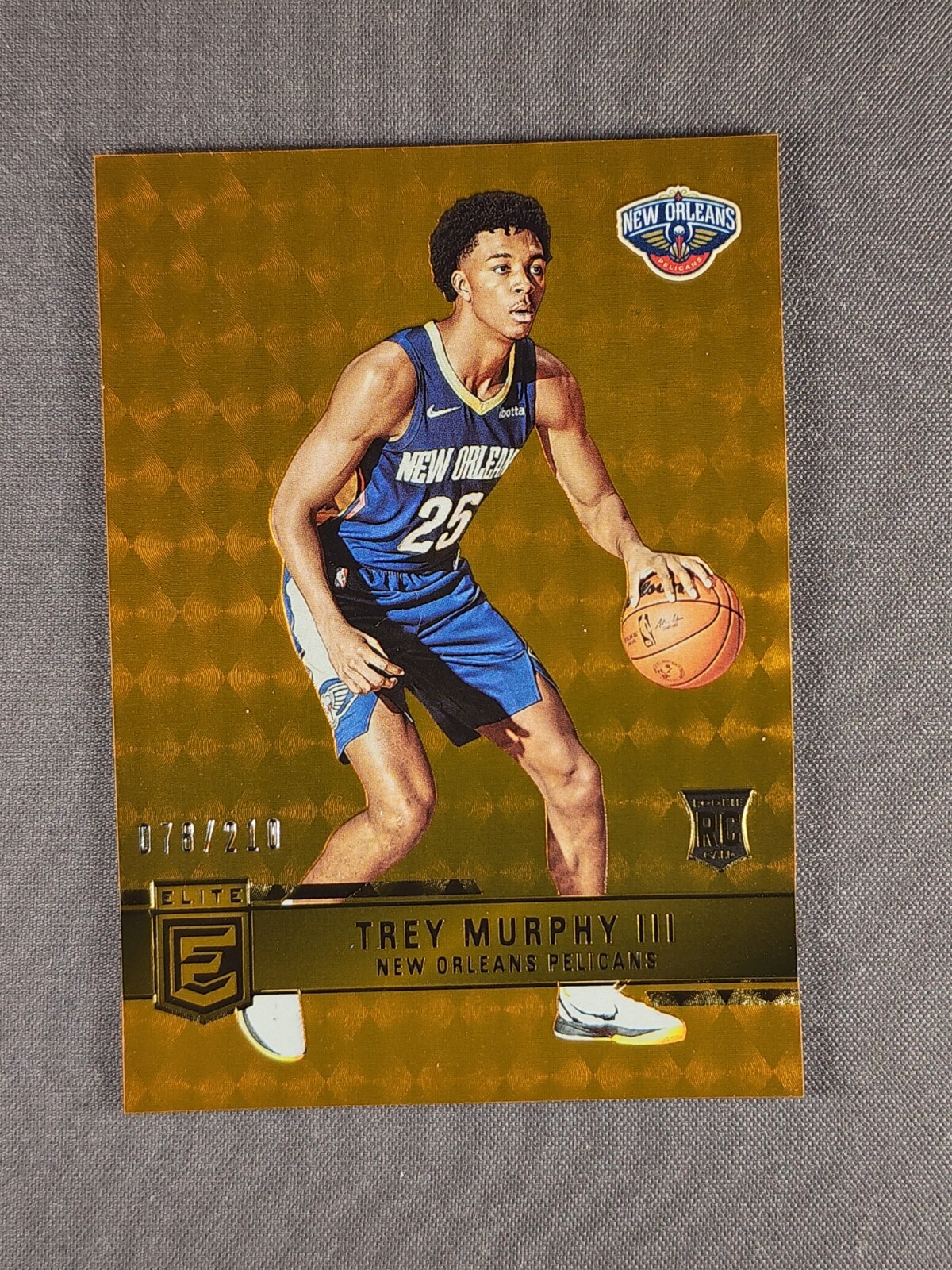 2021-22 Panini Donruss Elite #232 Trey Murphy III /210 Orange Rookie Card RC