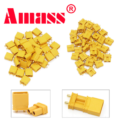 XT30U Original Amass® XT30 Akku Stecker Buchse Gelb Hochstrom - Foto 5