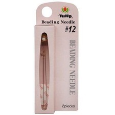 Tulip Beading Needles Size 12 47.5x0.35mm - 2 Needles per Pack BNTLN12 