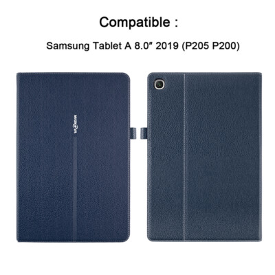Case for Samsung Tab A 8.0 with S Pen SM-P200/P205 PU Leather