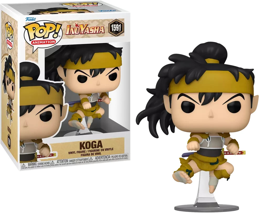 FUNKO Koga - InuYasha POP Animation 1591 POP VINYL FIGURE