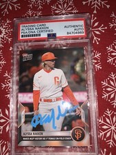 Alyssa Nakken Signed 2022 Topps Now Giants Autographed Auto￼ Card Giants PSA COA