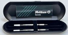 Pelikan 337F Ballpoint Refill Black Fine 0.8 mm Lot Of 2 With Case