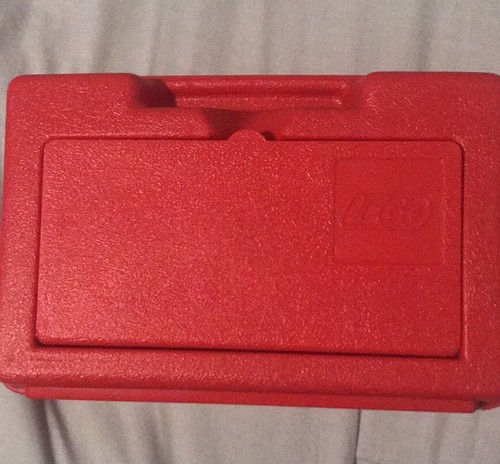 Vintage Classic Red Lego Storage Box/Carrying Case 1982  - Picture 1 of 6