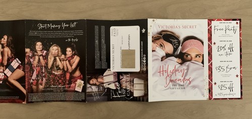 Victoria's Secret 2018 Holiday Dreams Gift Guide Discount Card Mailer - Picture 5 of 6