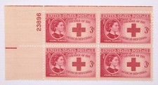 Scott #967 1948 Clara Barton Plate Block Mint/NH