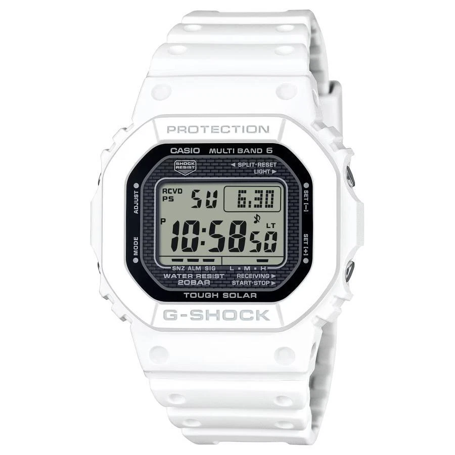 G-SHOCK G-STEEL ホワイト Amazon.com: CASIO G-SHOCK G-Steel Tough Solar Multi-Band 6 GST