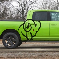 Fits Dodge Ram Large Truck Car Vehicle Graphic Decal Side Sticker Bed Pickup Usa