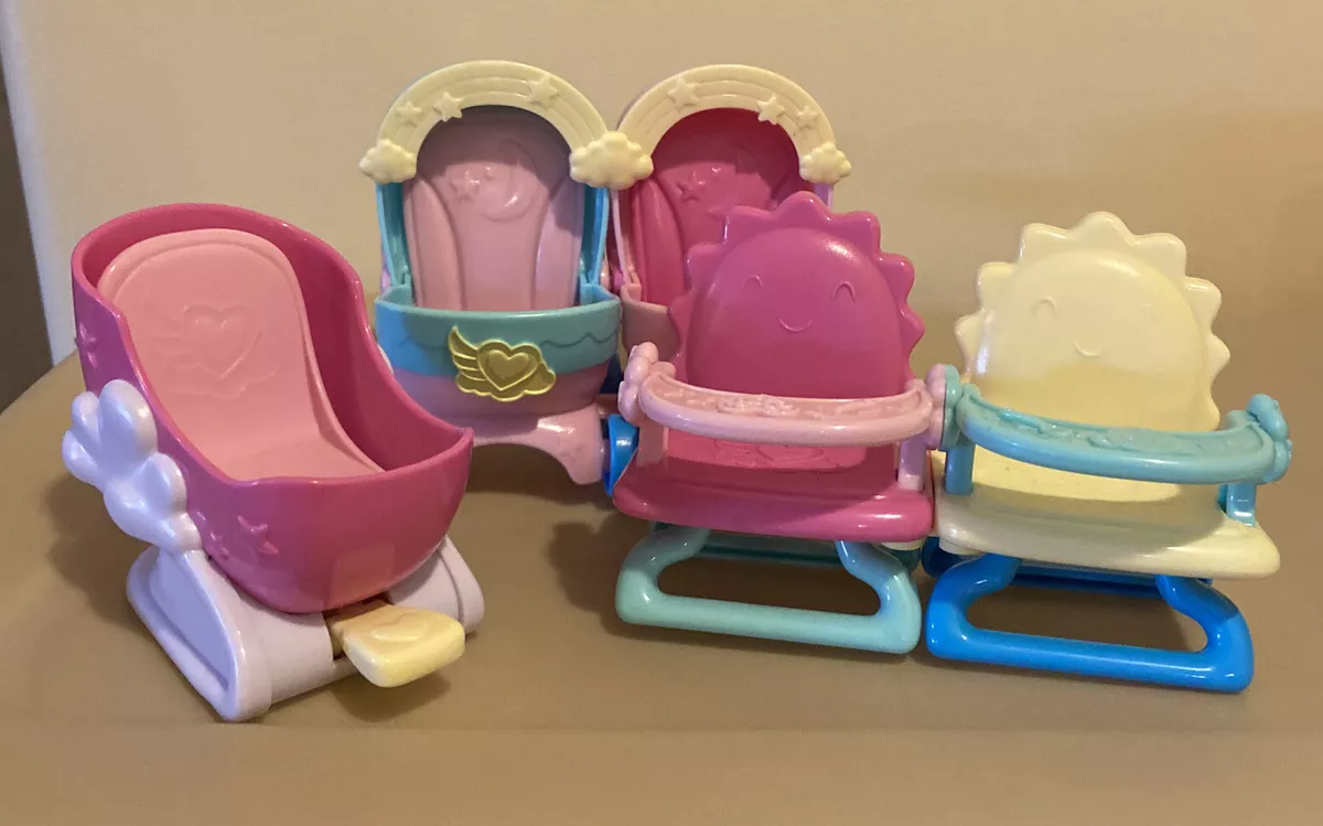 Disney Junior Tiny Tots Nursery Just Play Stroller Hi Chair Baby