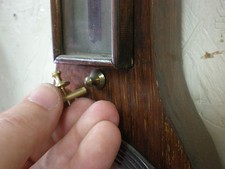 Barometer Thermometer Box "BOLT & KNOB" banjo stick parts clock Quicksilver