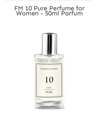 FM 10 Pure Collection Federico Mahora Perfume for Women 50ml