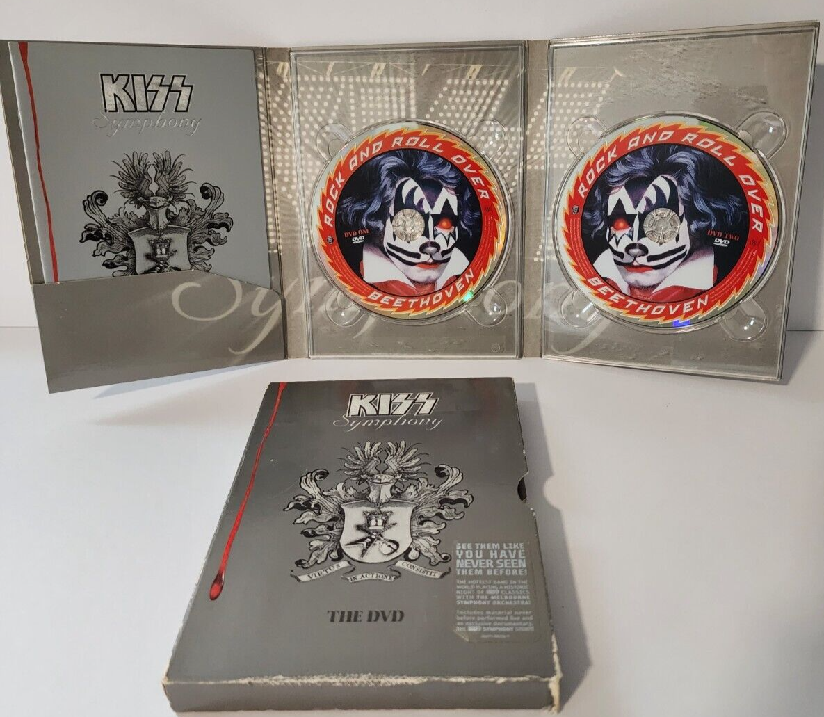 KISS - Symphony (DVD, 2003, 2-Disc Set). [444] 60768835696| eBay