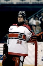 PF55 2001 Original Photo NHL HOCKEY ALL-STAR GAME ROMAN CECHMANEK FLYERS GOALIE