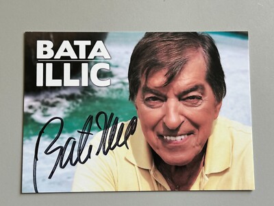 Bata Illic - Autogrammkarte original signiert - S6091
