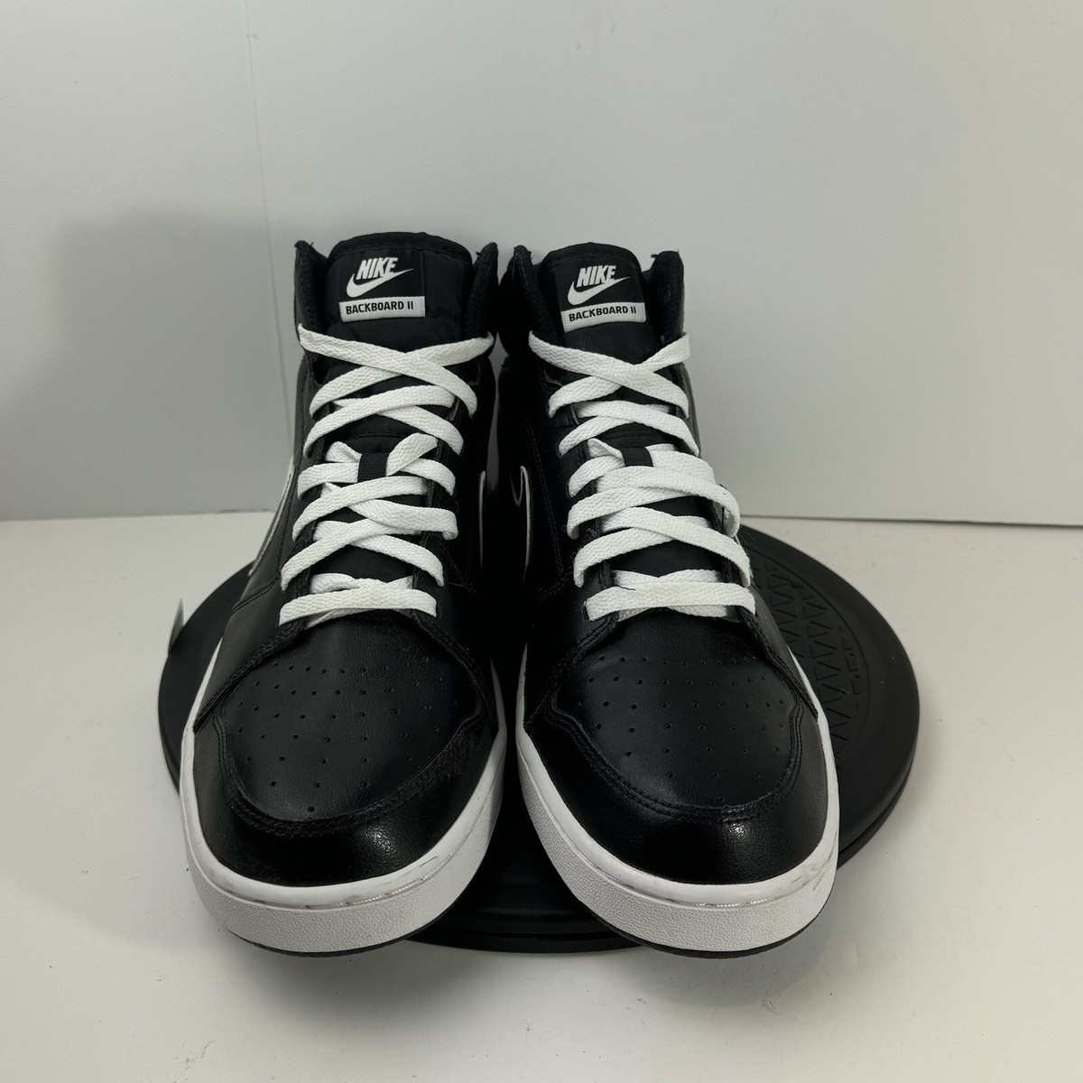 靴 NIKE BACKBOARD II 27.5 Nike Backboard II Mid Mens Size 12 487656-006 Black