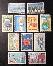 4678 - FRANCE - SCOTT# 1440 - 1450 - MNH - CAT $8.10